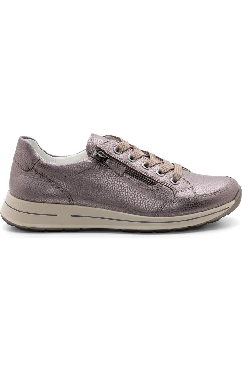 ara Oleanna Zip Sneaker, Alternate, color, Silver