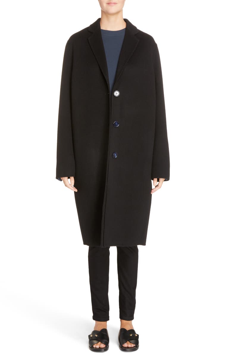 Acne Studios Avalon Wool & Cashmere Coat, Alternate, color, 