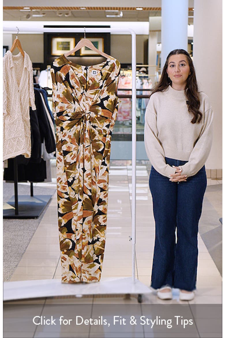 Twist Front Maxi Dress video
