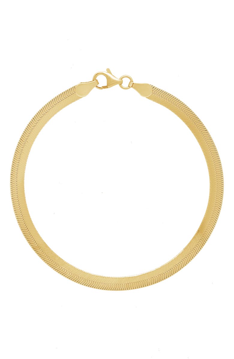 Bony Levy 14K Gold Herringbone Bracelet, Main, color, 