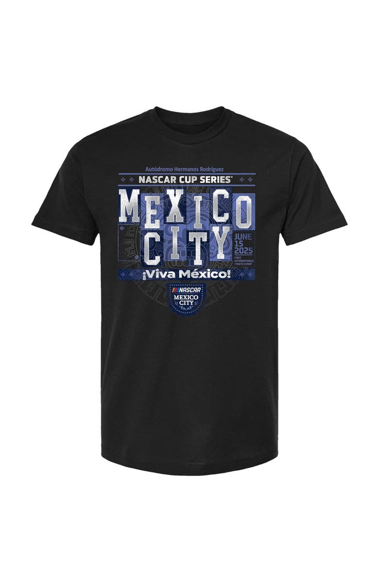 NASCAR Men's NASCAR Black Mexico City Race Event T-Shirt, Main, color, Black
