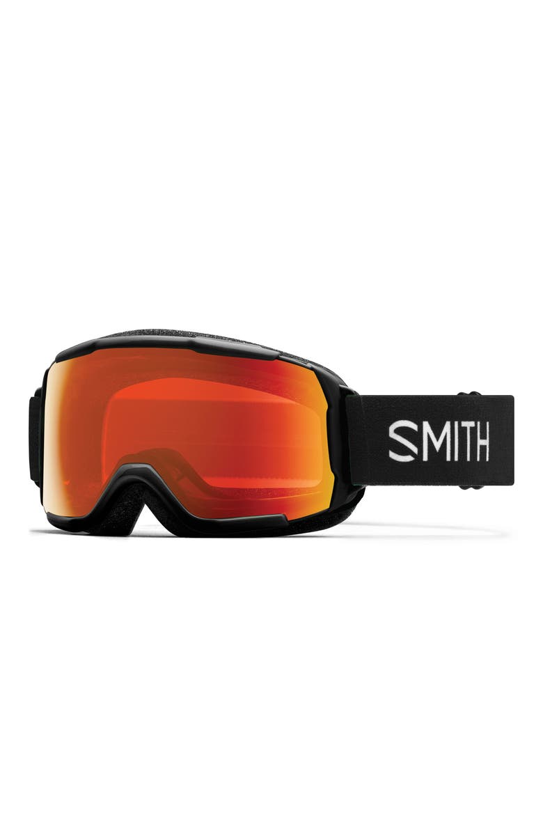 Grom Snow Goggles, Main, color, BLACK / RED SOL-X MIRROR