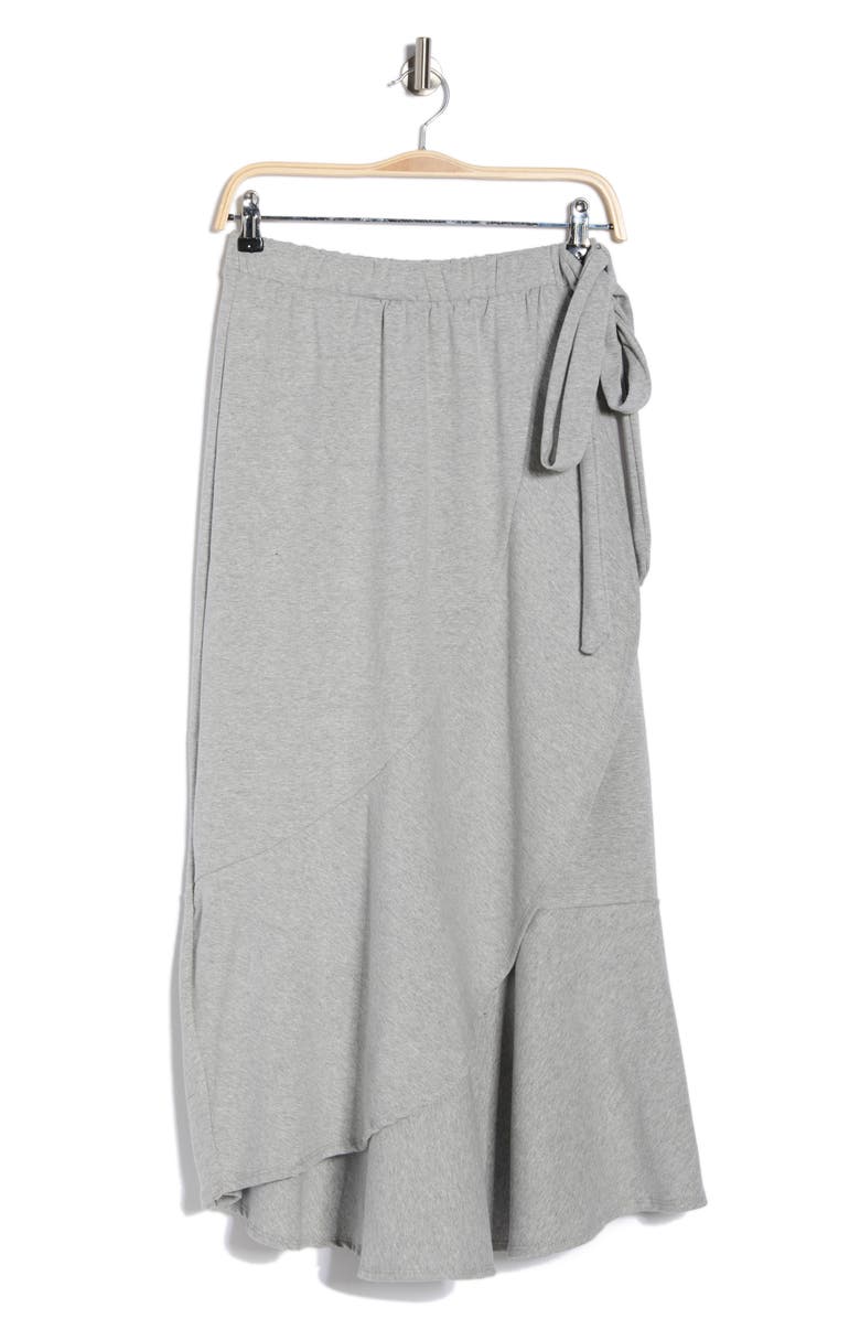 GO COUTURE Wrap Midi Skirt, Main, color, Moonstruck