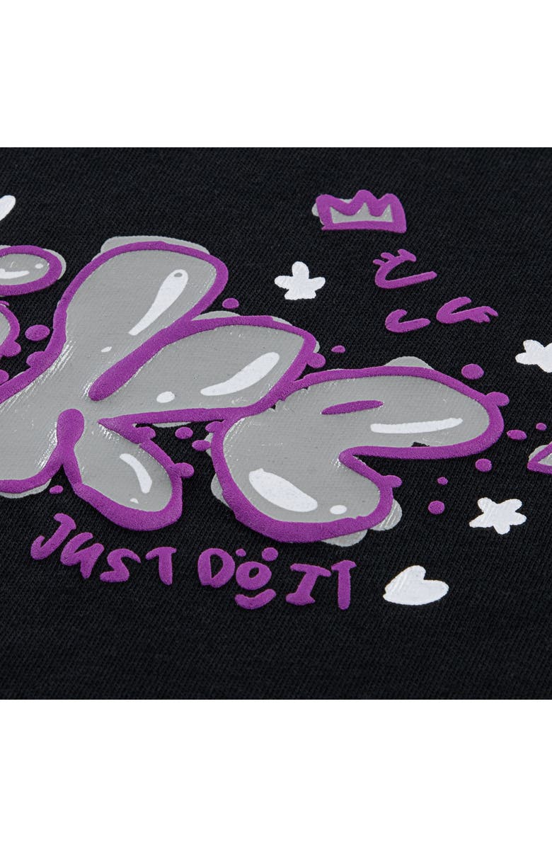 Nike Kids' Essential Cotton Graphic T-Shirt, Alternate, color, Black