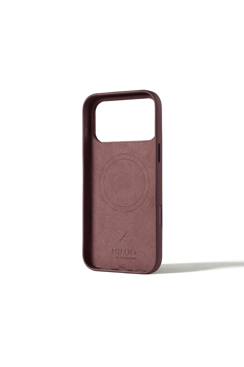 Full Leather Case for iPhone 17 Pro Max, Alternate, color, Bronze Red