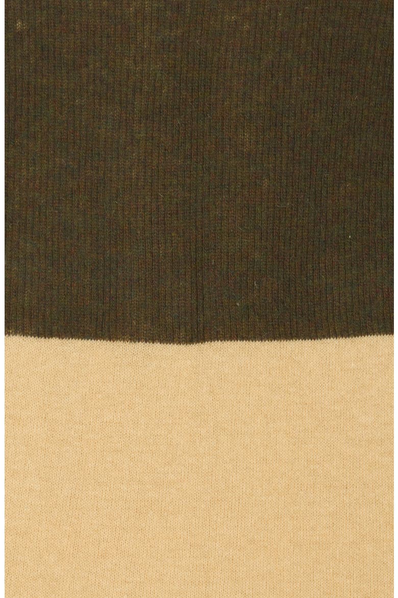 Cowl Neck Wool Blend Scarf, Alternate, color, LIGHT CAMEL/ MULTI BROWN