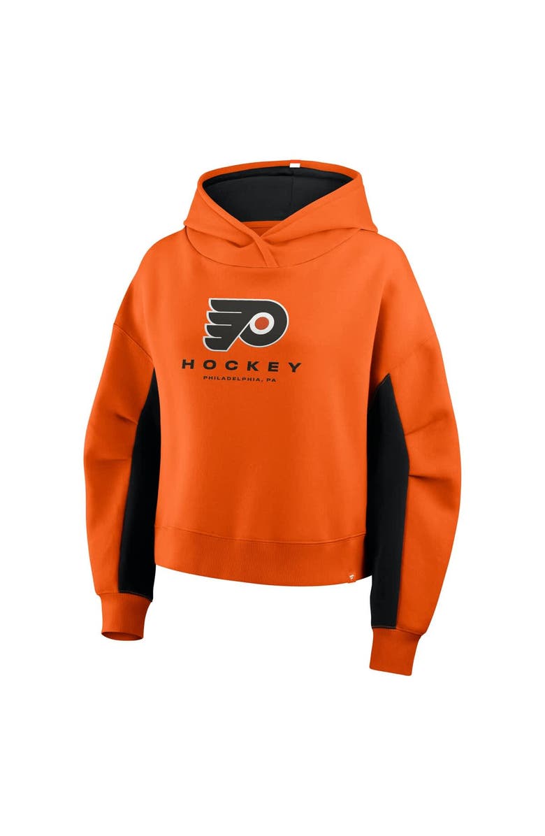 FANATICS Women's Fanatics Orange Philadelphia Flyers Back Check Boxy Hoodie, Alternate, color, Orange