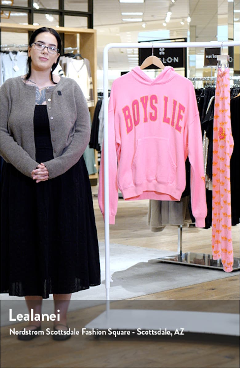 Not Your Puppet Racer Logo Cotton Blend Hoodie, sales video thumbnail