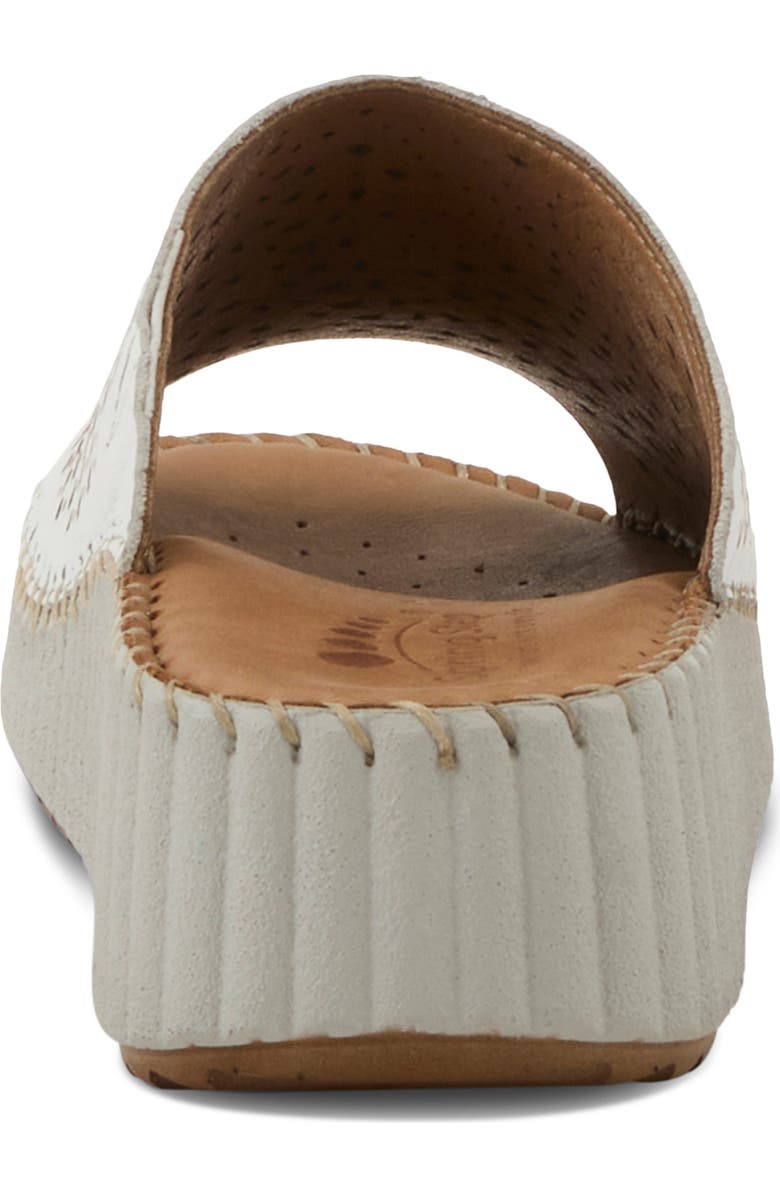 Spring Step Rhydian Wedge Sandal, Alternate, color, White