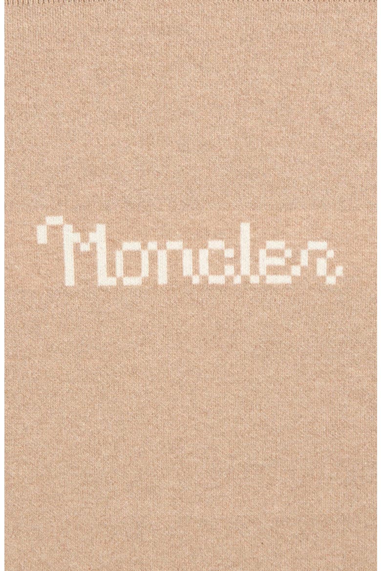 Wool & Cashmere Blanket, Alternate, color, BEIGE