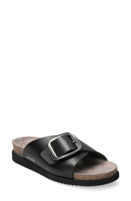 Mephisto Hariana Slide Sandal In Black