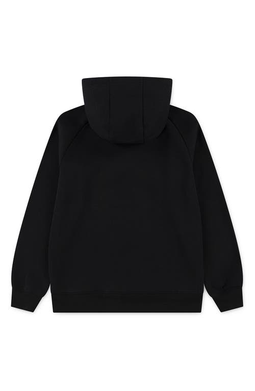 3 Brand Kids' Fired Up Collegiate Graphic Hoodie In Black