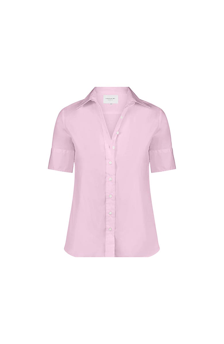The Shirt by Rochelle Behrens The Short Sleeve Shirt, Alternate, color, Light Pink