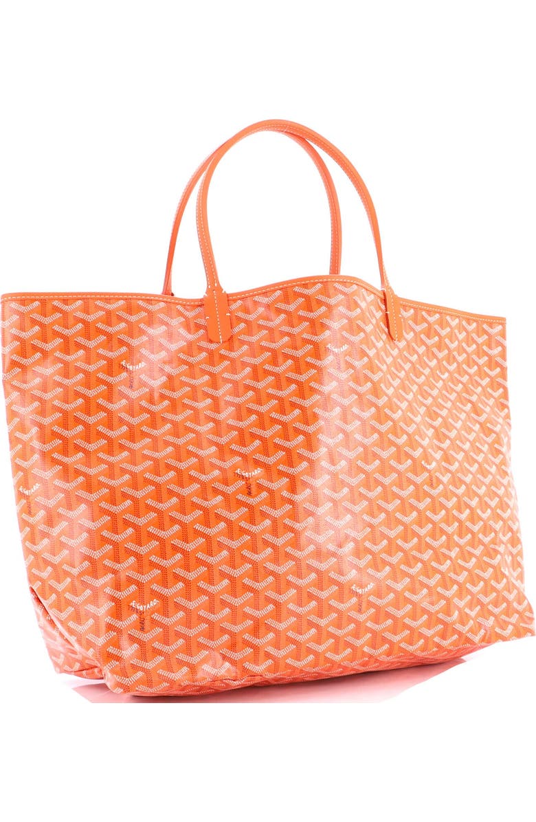 Pre-Owned Goyard Saint Louis Tote Coated Canvas GM, Alternate, color, Orange