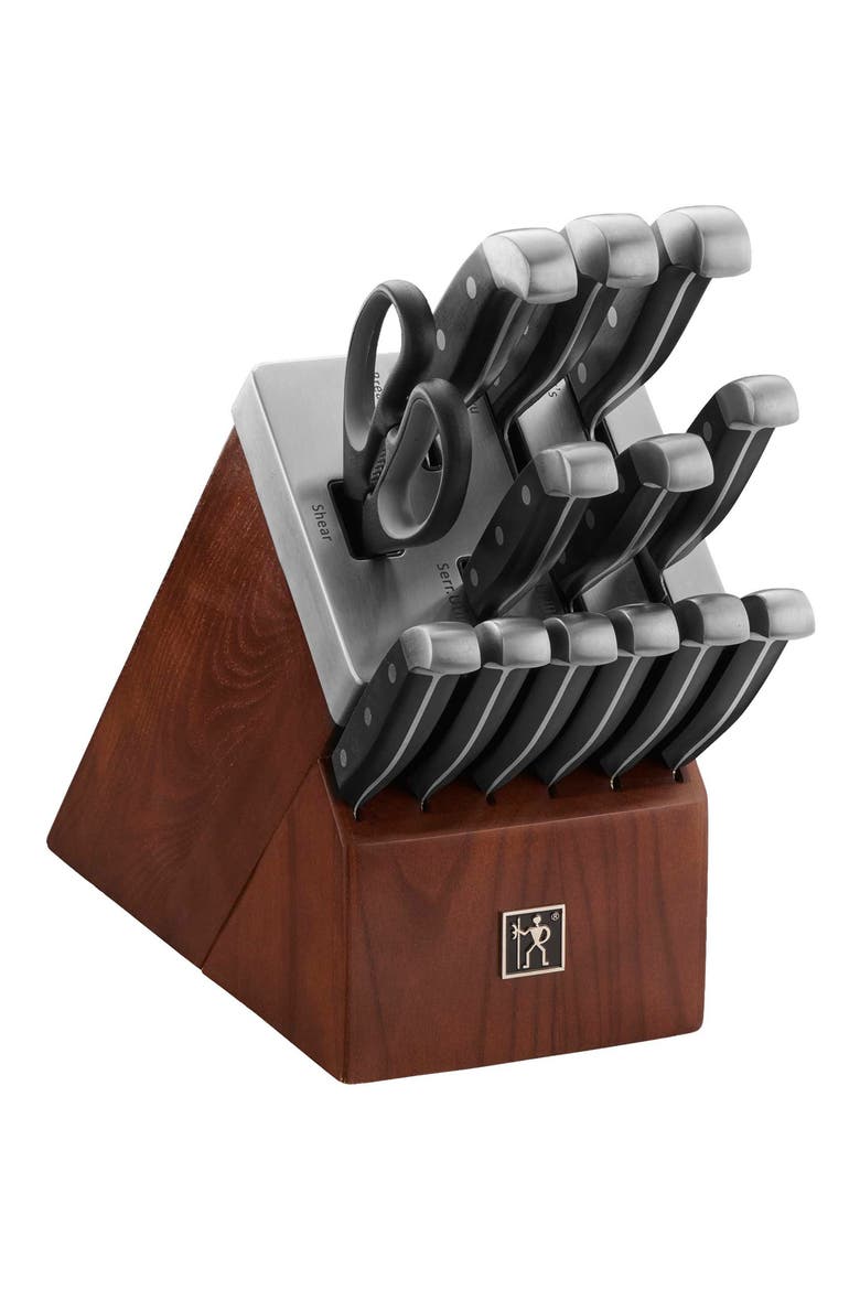 STATEMENT 14-PC SS BLOCK SET, Main, color, STAINLESS STEEL