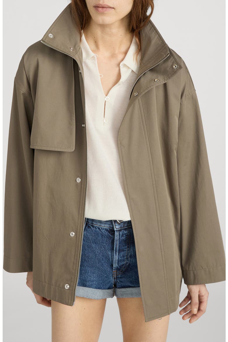 The Short Field Trench Coat, Main, color, ARMY
