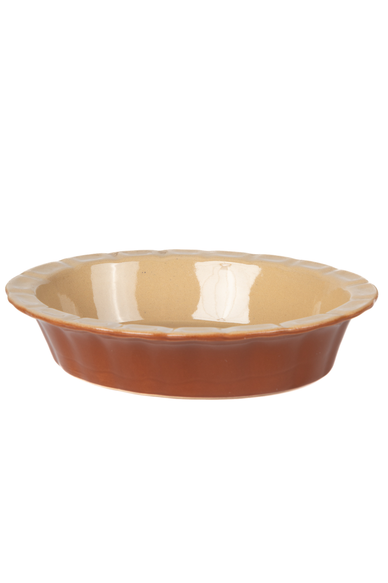 Vintage Oval Pie Dish, Main, color, Red