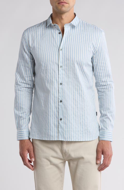 Ross Cotton Button-Up Shirt