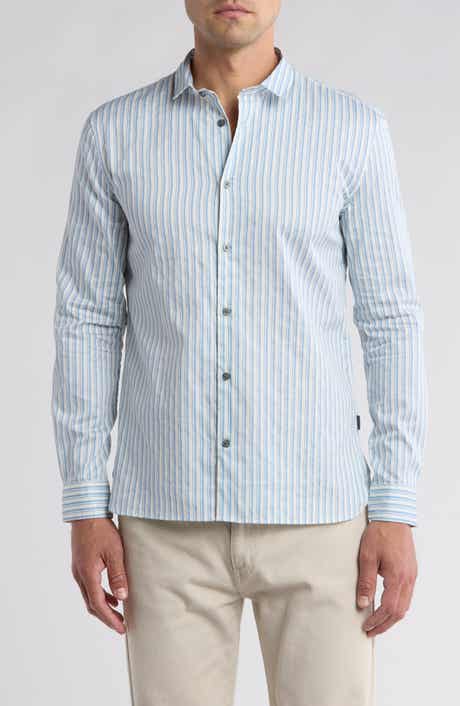 John Varvatos Ross Cotton Button-Up Shirt
