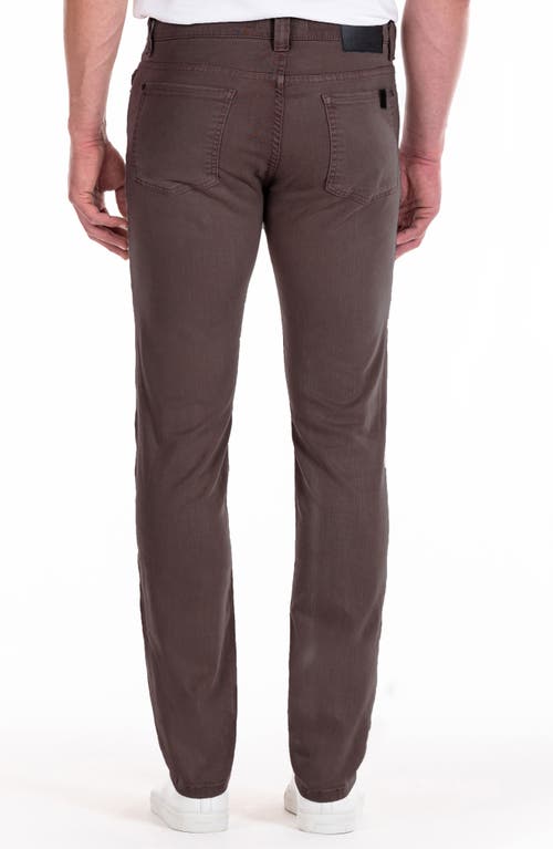 Fidelity Denim Jimmy Slim Straight Leg Jeans In Brown