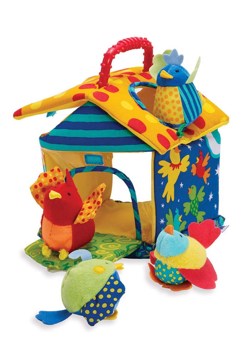Put and Peek Birdhouse Toy, Main, color, MULTI-COLOR