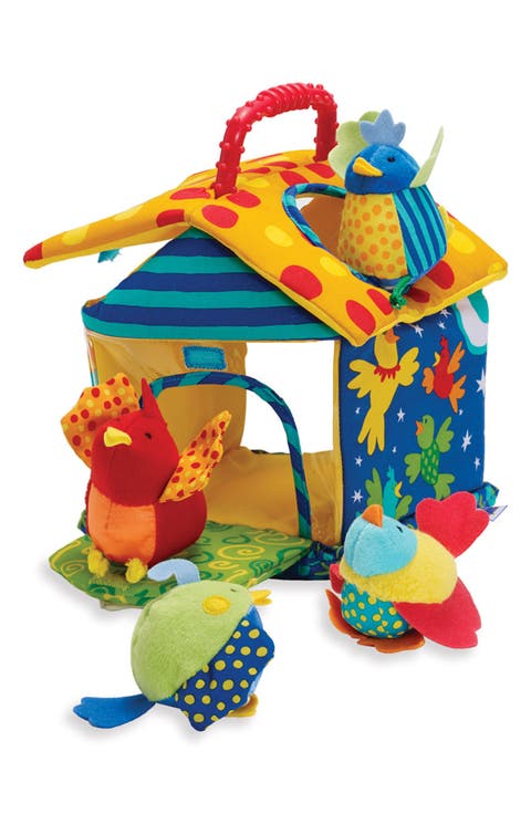 Put and Peek Birdhouse Toy