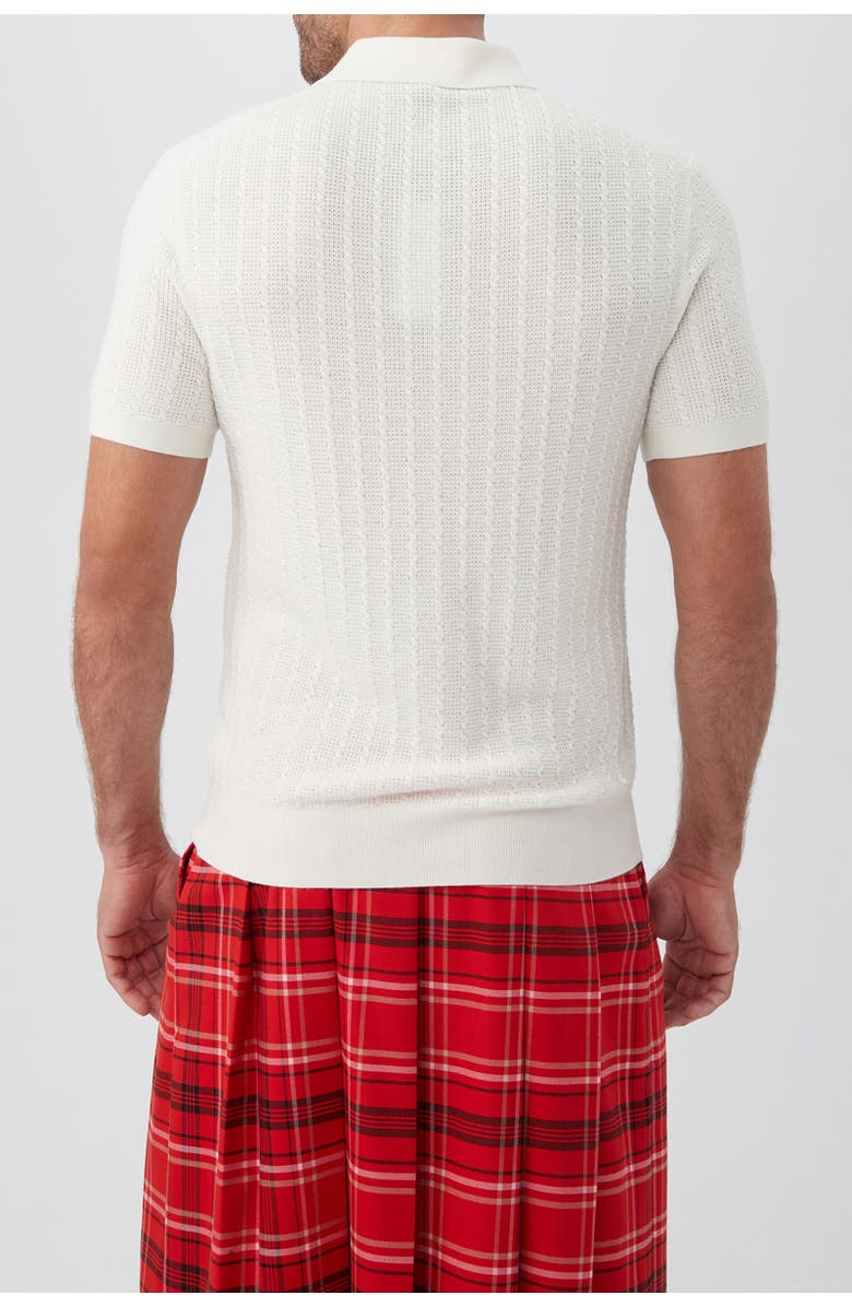 MR TURK Asher Textured Knit Polo, Alternate, color, 