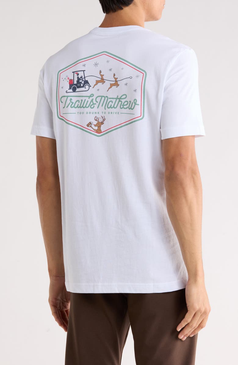 TravisMathew Danisher Pima Cotton Graphic T-Shirt, Alternate, color, White