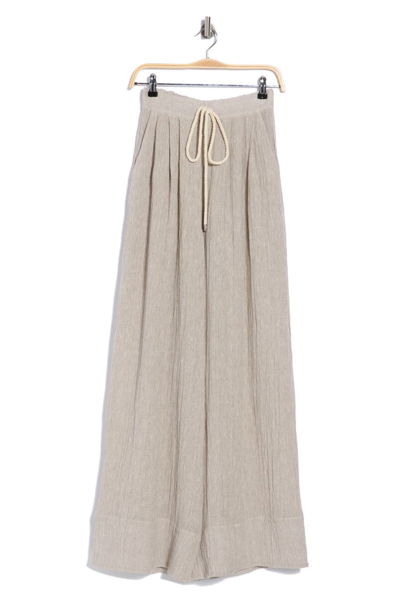 Briggs Linen Wide Leg Pants, Main, color, TAUPE