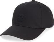 Moncler Logo Patch Baseball Cap