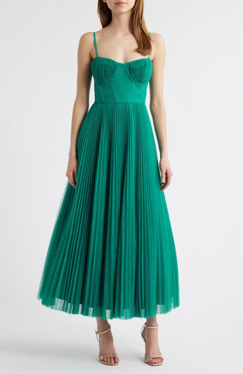 HUTCH HUTCH PLEATED COCKTAIL DRESS 