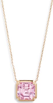 Anzie Cléo Carré Daniela Grande Pendant Necklace