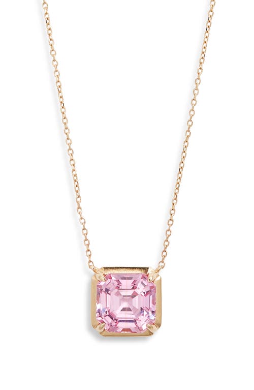 Anzie Cléo Carré Daniela Grande Pendant Necklace