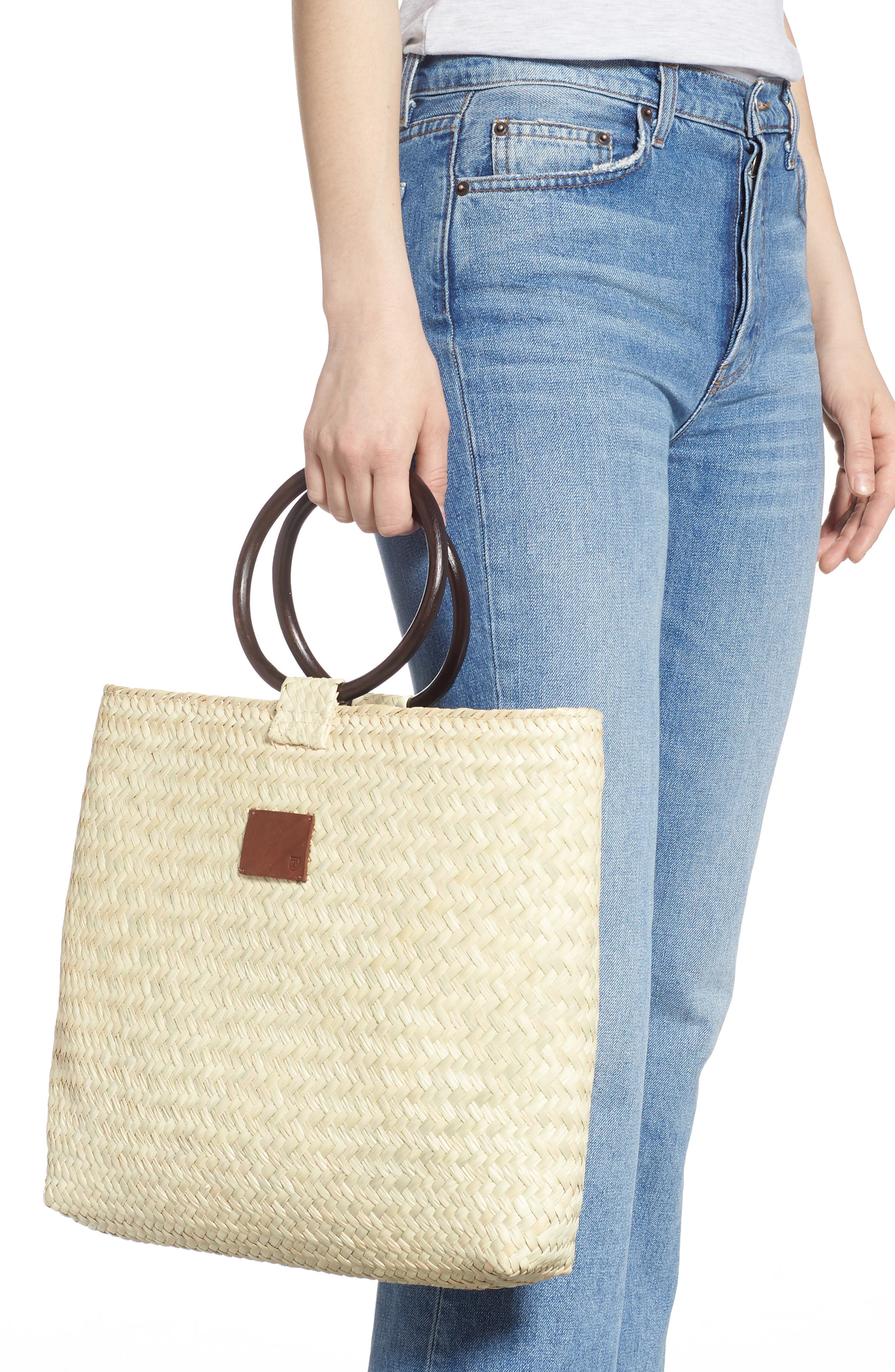 Brixton Cooper Ring Handle Tote, Alternate, color, 