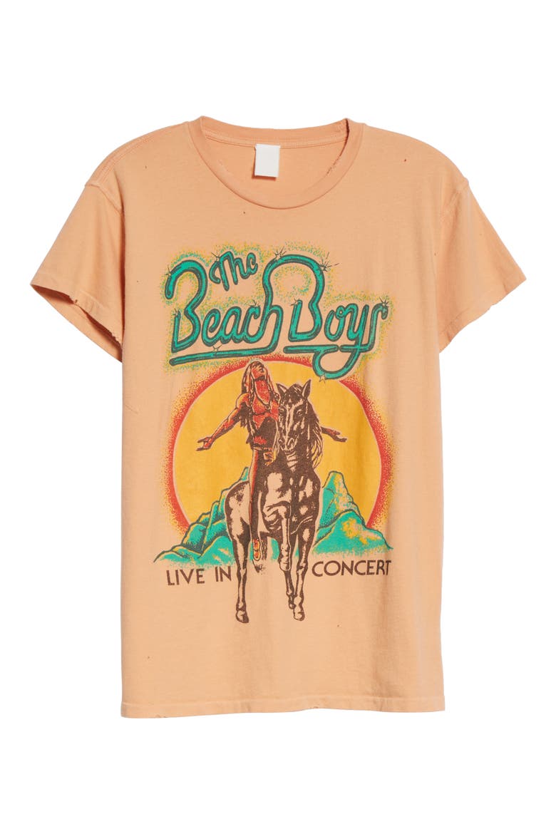 Beach Boys Last Horizon Unisex Graphic Tee, Alternate, color, PEACH FUZZ