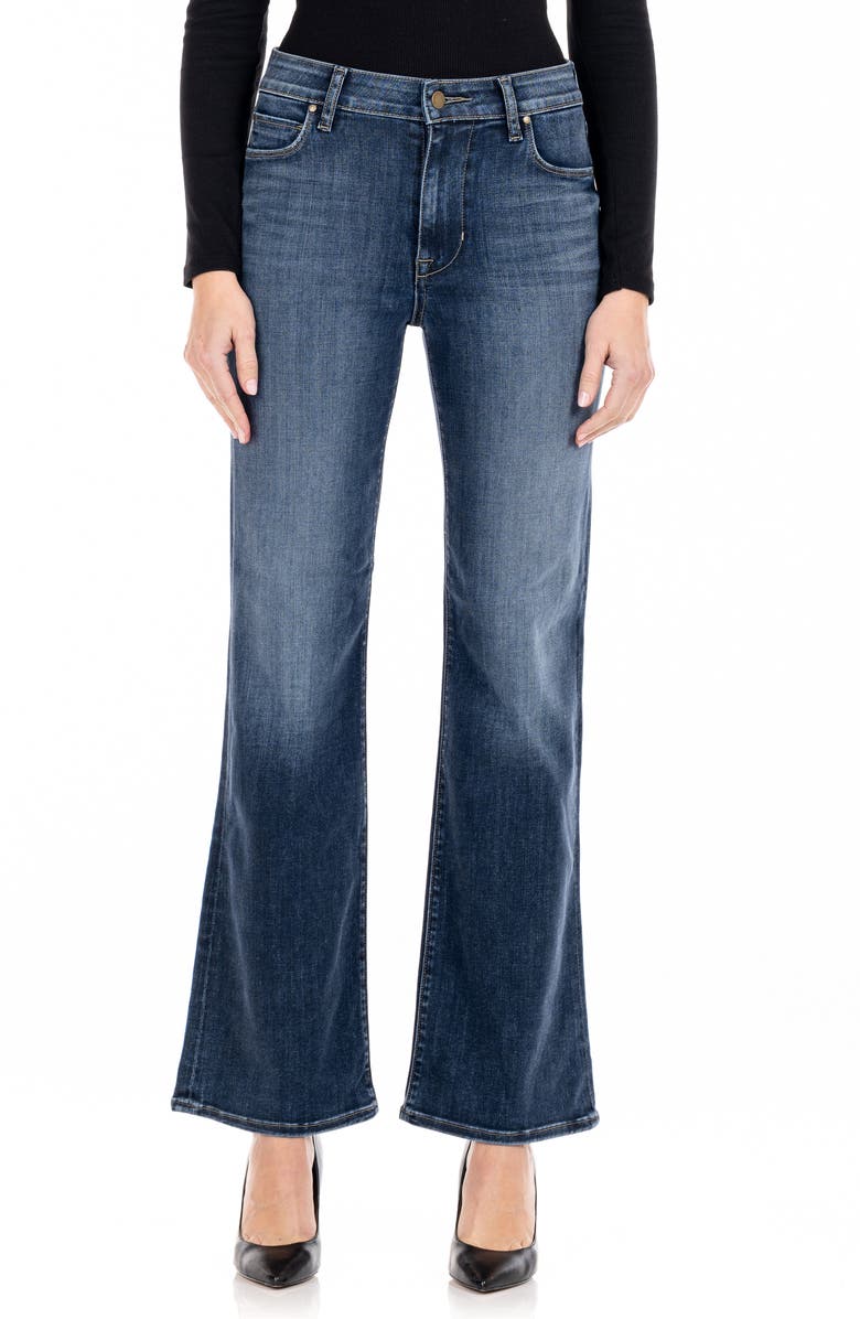Fidelity Denim Katie High Waist Flare Leg Jeans, Main, color, St. Tropez
