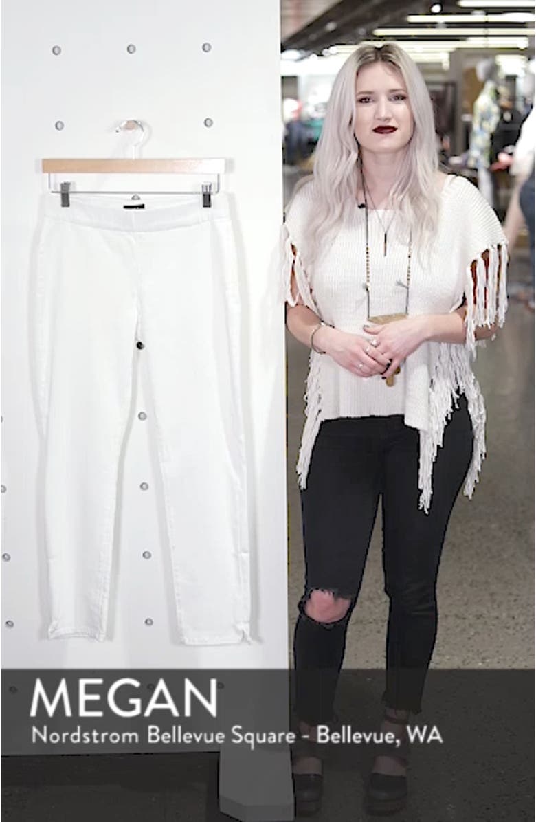 Millie Pull-On Stretch Ankle Skinny Jeans, sales video thumbnail