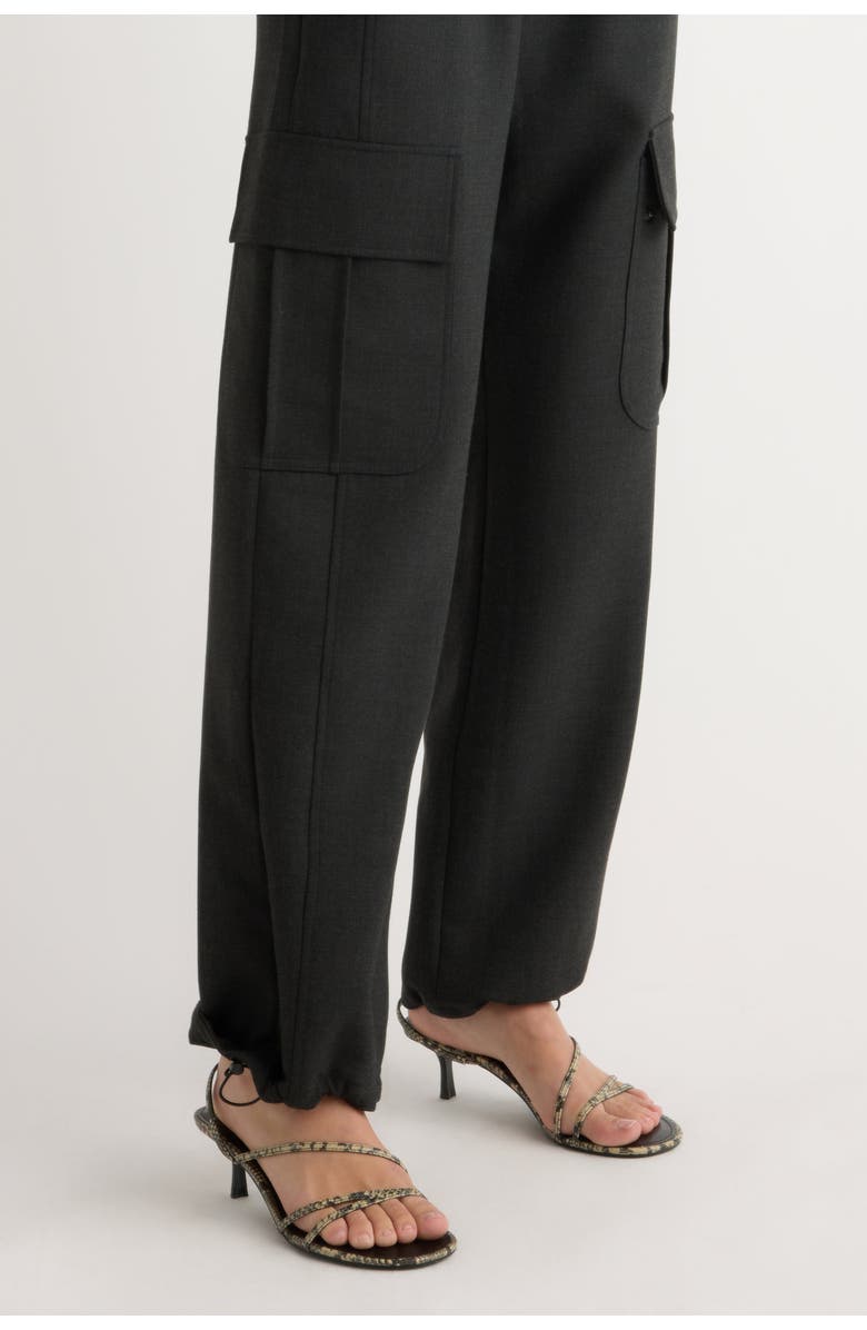 Modern Citizen Lynda Tailored Utility Pant, Alternate, color, Charcoal
