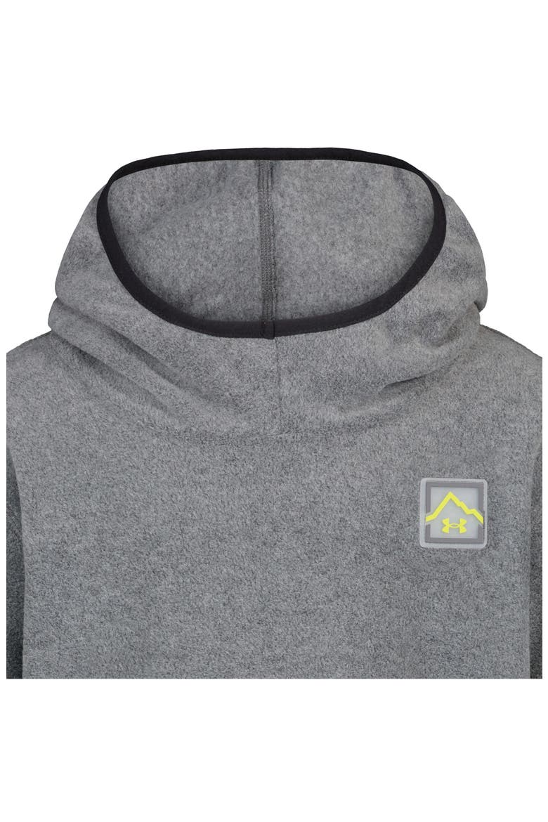 Kids' Hundo Fleece Hoodie, Alternate, color, CASTLEROCK
