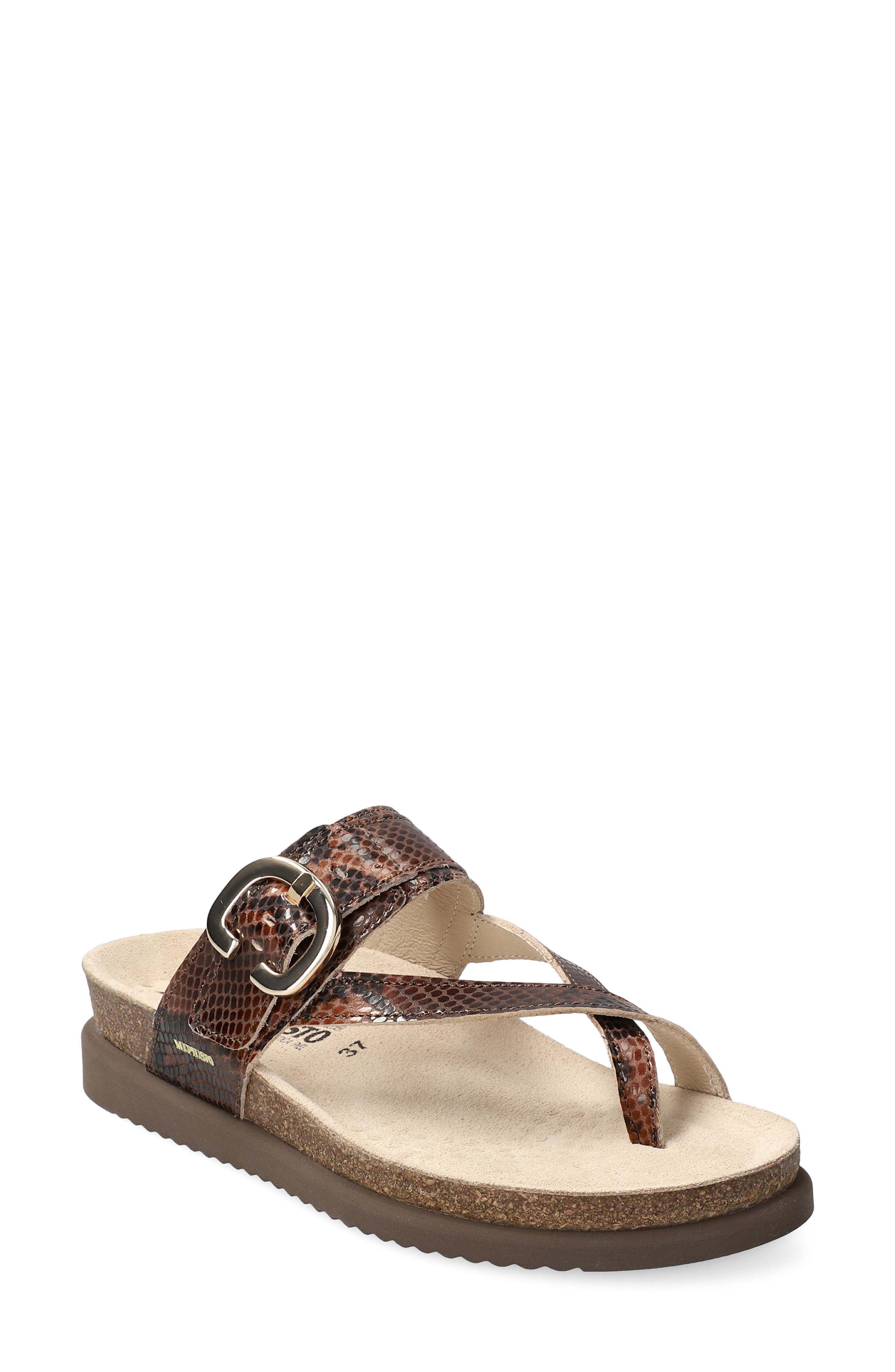Mephisto Izaora Sandal, Main, color, Tobacco