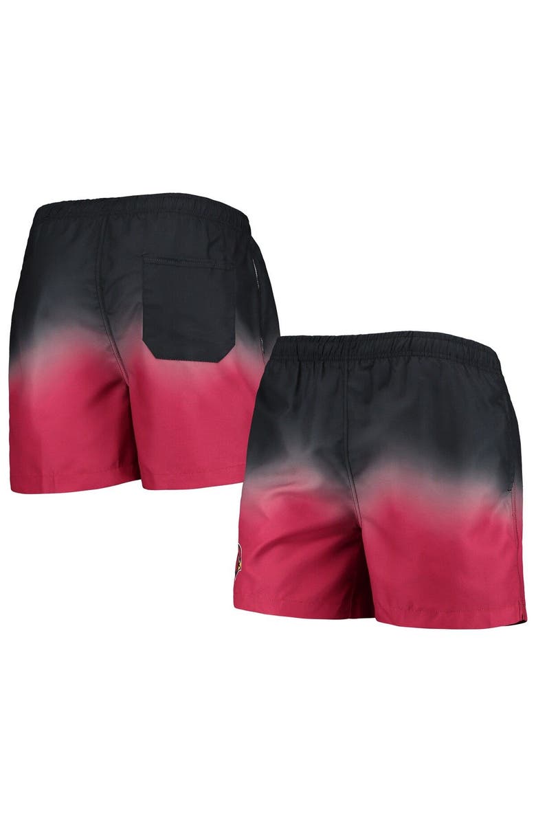 FOCO Men's FOCO Cardinal/ Arizona Cardinals Dip-Dye Swim Shorts, Main, color, 