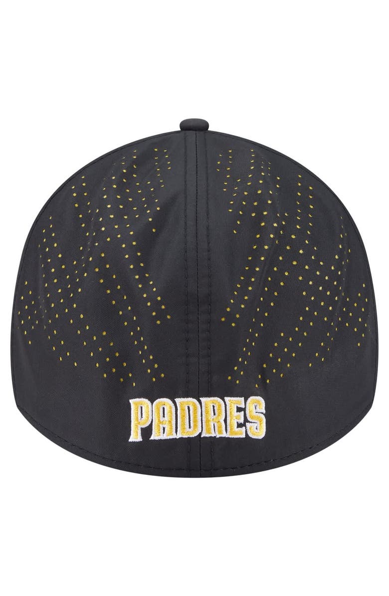 New Era Men's New Era Black San Diego Padres Night 39THIRTY Flex Hat, Alternate, color, Black