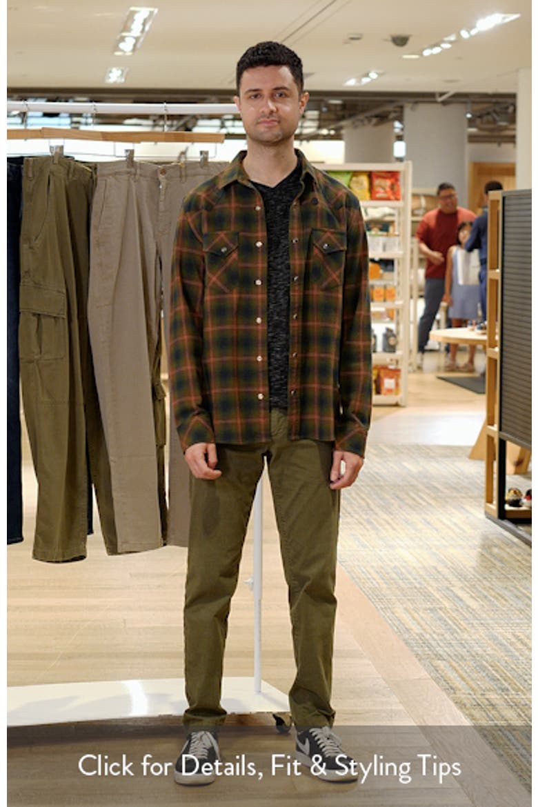 Wyatt Plaid Long Sleeve Western Shirt video