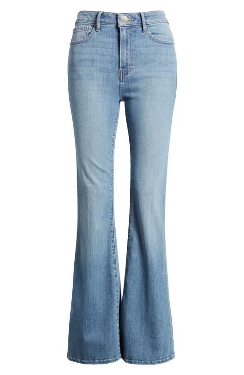 Frame High-rise Flared Jeans With Belt Loops In Anastasia