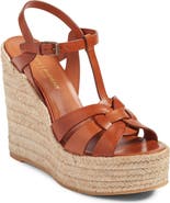 Saint Laurent Tribute Espadrille Wedge