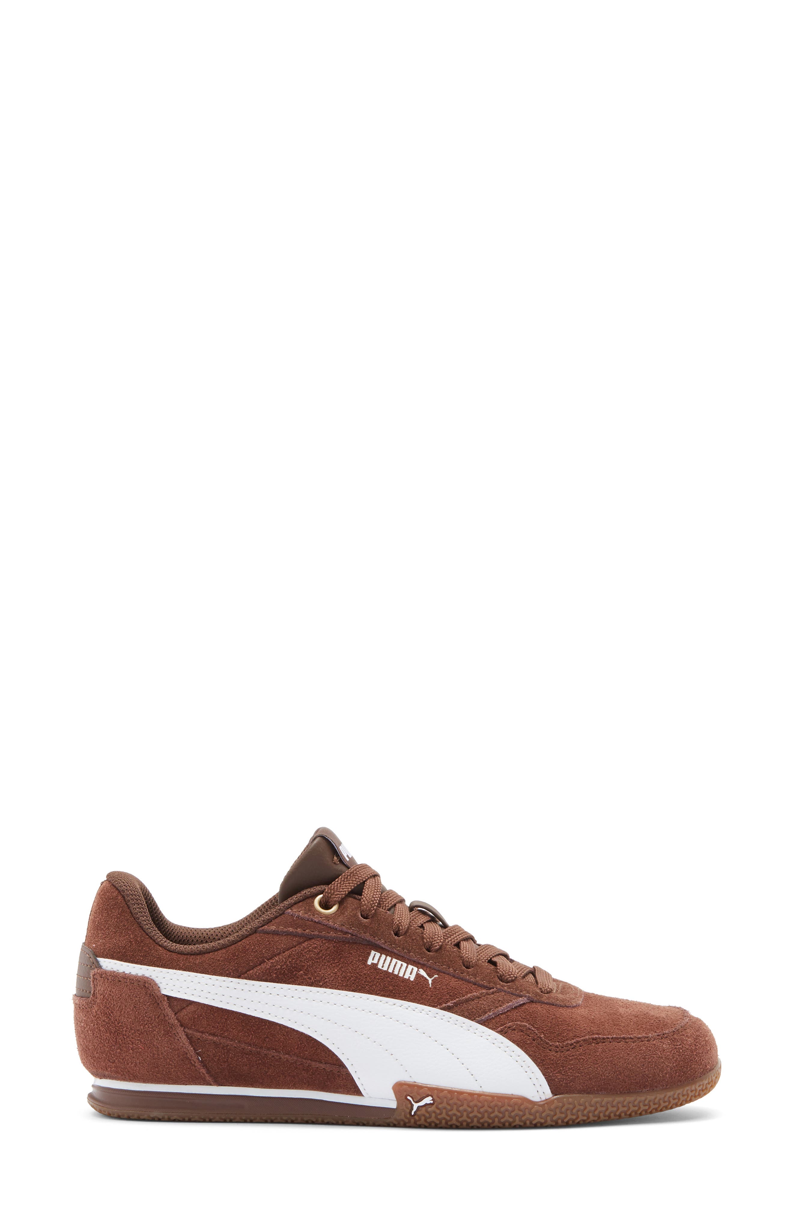 PUMA Bella Donna Sneaker, Alternate, color, Chestnut Brown/ White/ Gold