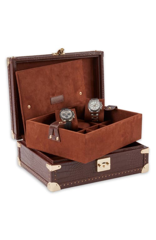 BEY-BERK BEY-BERK 8-WATCH STORAGE CASE