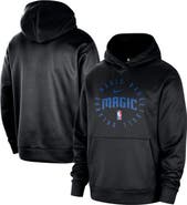 Nike Men's Nike Black Orlando Magic 2024/25 Spotlight On-Court Practice Performance Pullover Hoodie