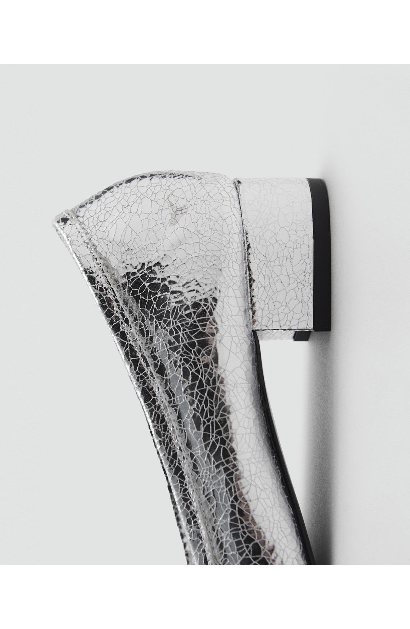 MANGO Metallic Pump, Alternate, color, Silver