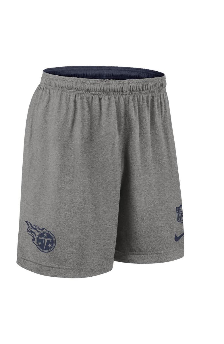 Nike Men's Nike Navy Tennessee Titans Sideline Reversible Performance Shorts, Alternate, color, Navy
